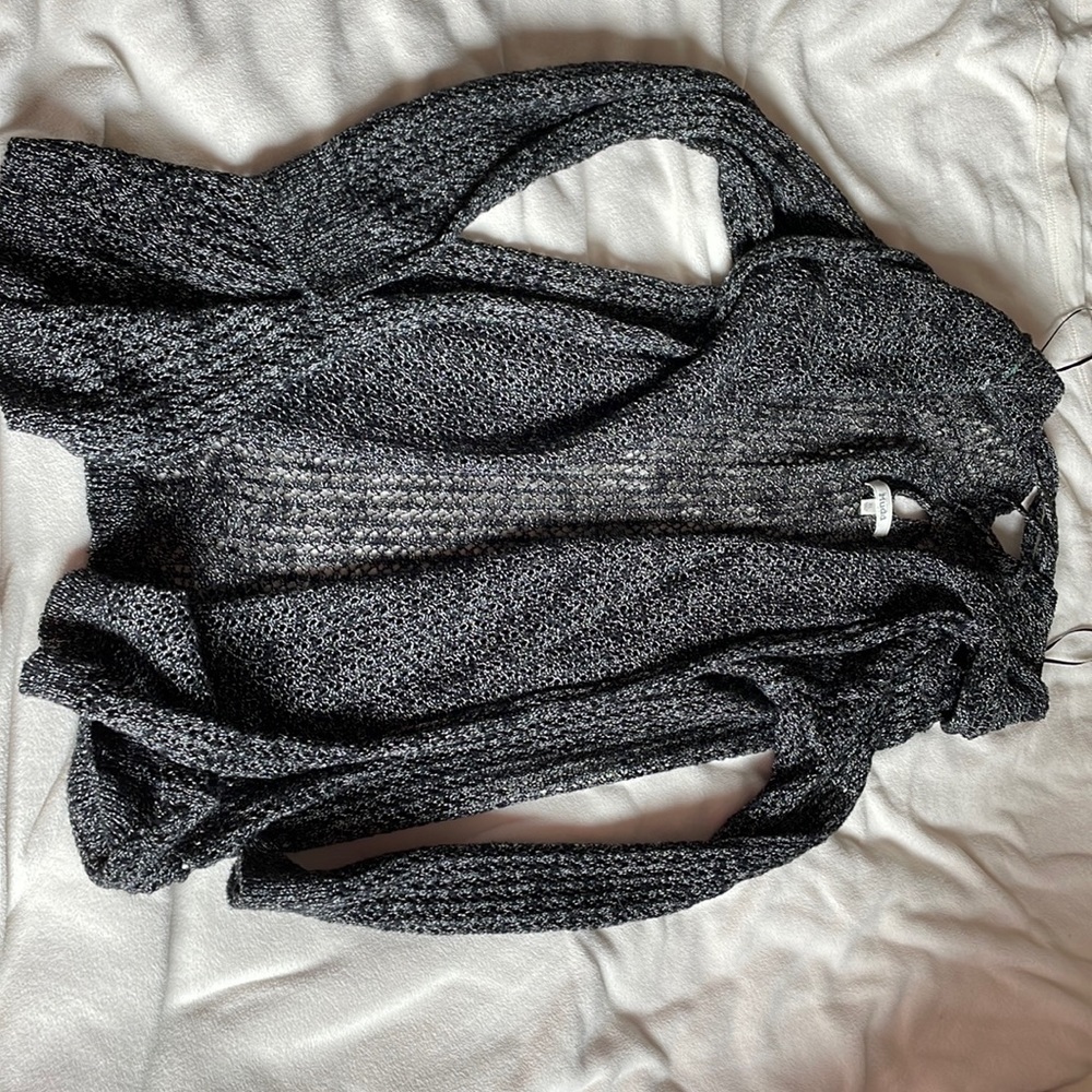 Mudd brand loose knit black cardigan size XL